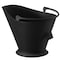 Gardenised Indoor and Outdoor Black Iron Ash Bucket Use for Fire Pit, Wood Burning Stove, Grill QI004555 - alternate 1